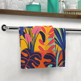 Tropical Jungle Vibes Face Towel