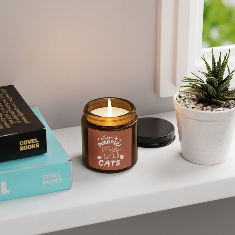 Life is Purrfect with Cats Scented Candle