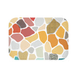 Modern Mosaic Memory Foam Bath Mat