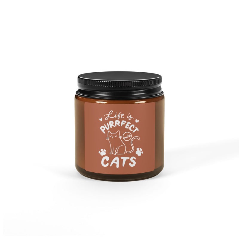 Life is Purrfect with Cats Scented Candle